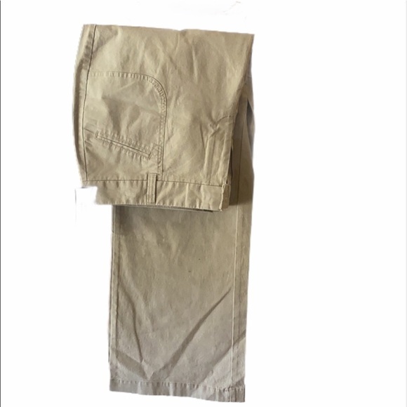 DOCKERS Tan Khaki Baggy Cargo Pants Mid-Rise Khaki Tan Cargo Pants Size 18… - Picture 8 of 8